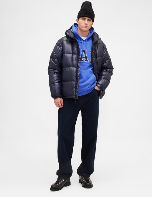 Relaxed Gap Logo Hoodie
