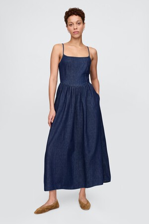 Denim Maxi Dress