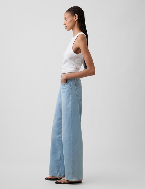 V-HR WIDE LEG KNIT LIKE LT