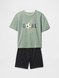 Kids Recycled PJ Short Set