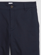 9" Mid Rise Twill Bermuda Shorts