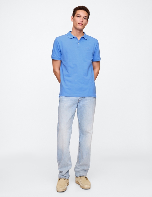 Gap Logo Pique Polo Shirt