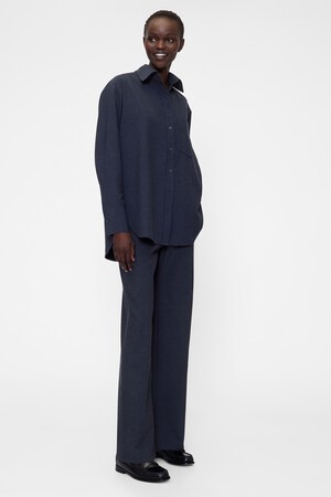 GAP STUDIO TROPICAL WOOL 5 PK LOW RISE LOOSE PANT