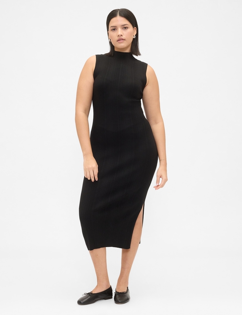Rib Midi Sweater Dress