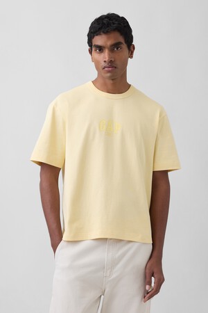 Heavyweight Relaxed 1969 Logo Crop T-shirt