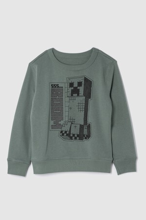 Kids Minecraft Graphic Sweatshirt