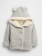 Baby Sherpa-Lined Cardigan