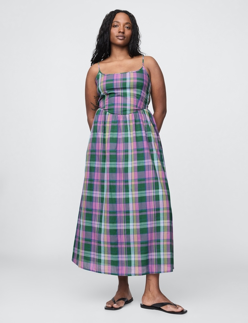Drop-Waist Maxi Dress
