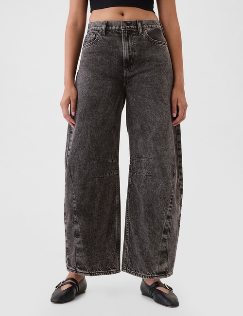 High Rise Horseshoe Jeans
