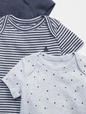 Baby First Favorite Short Sleeve Bodysuit (3-Pack)
