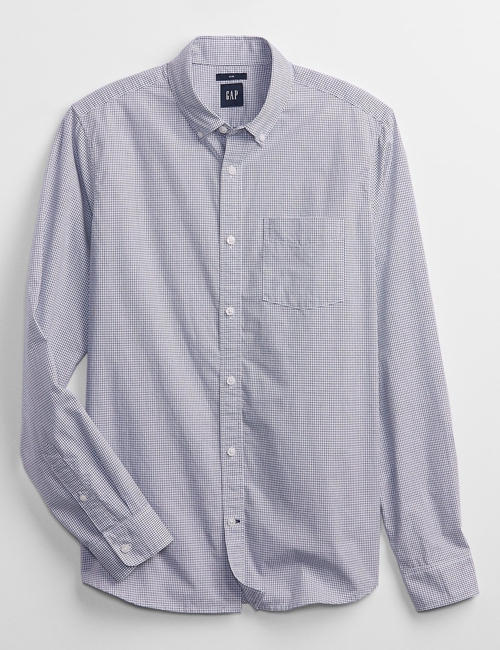 Poplin Shirt in Slim Fit