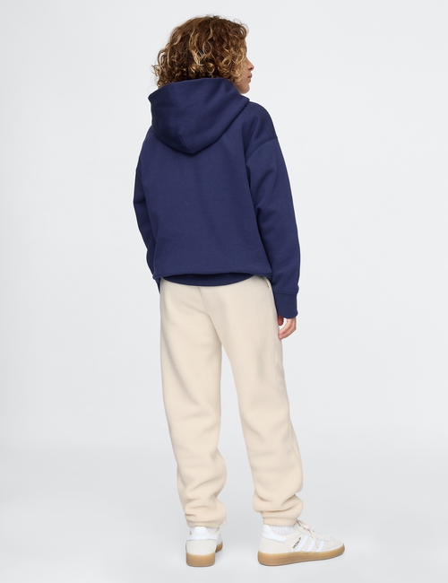 Kids Relaxed Gap Logo Polar Fleece Joggers