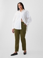 Mid Rise Easy Cargo Pants