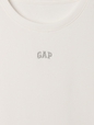 Modern Cropped Logo T-Shirt