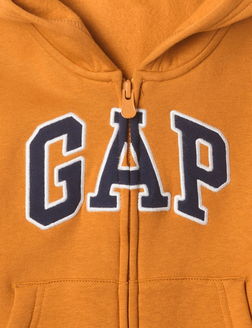 babyGap Relaxed Logo Zip Hoodie