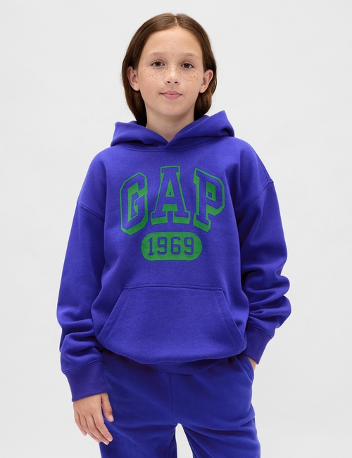 Kids VintageSoft Logo Hoodie