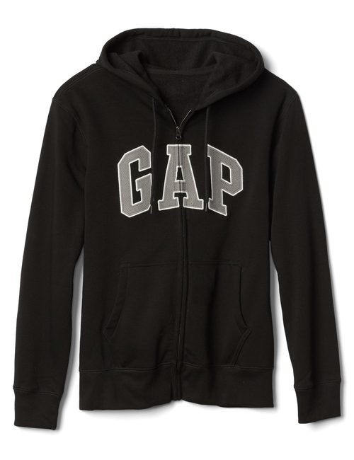 Logo Fleece Zip Hoodie