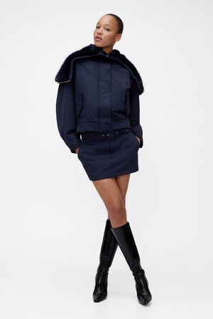 GapStudio Belted Mini Skirt