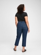 High Rise Cheeky Straight Jeans