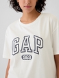 Organic Cotton Oversized Boyfriend Logo T-Shirt