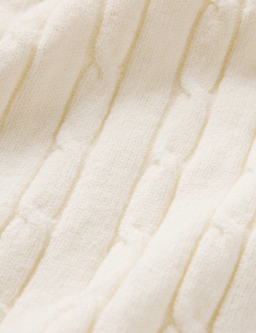 Kids CashSoft Cable-Knit Sweater Pants