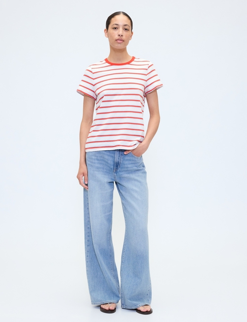 Favorite Stripe Crewneck T-Shirt