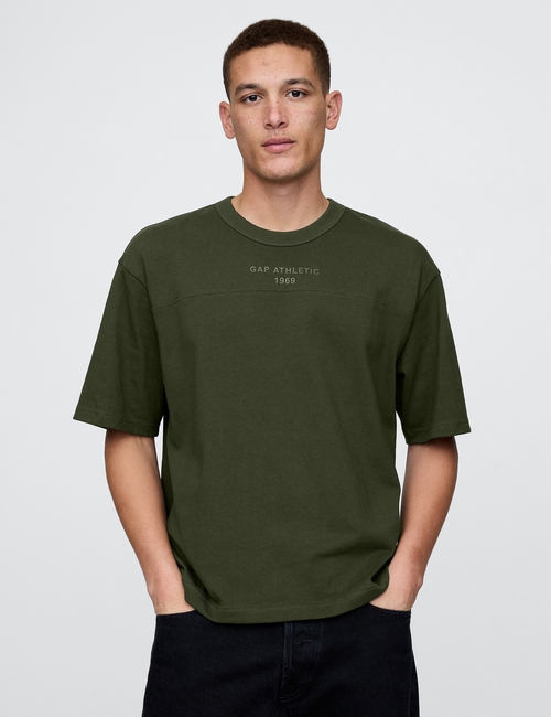 Oversized Athletic Logo T-Shirt