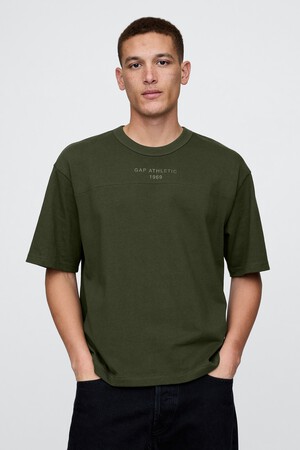 Oversized Athletic Logo T-Shirt