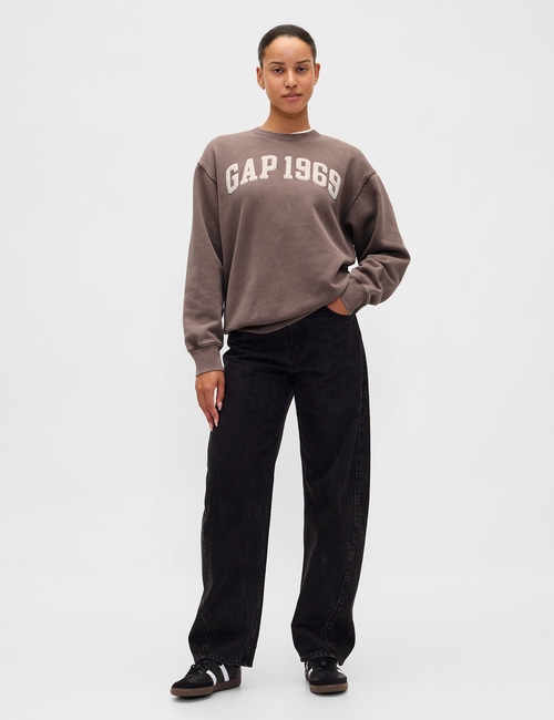 VintageSoft Gap Logo Tunic Sweatshirt