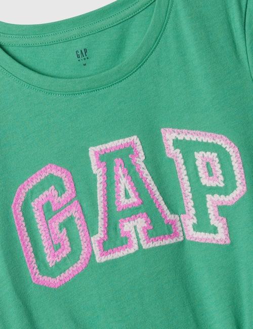 Kids Gap Logo Knot-Tie T-Shirt