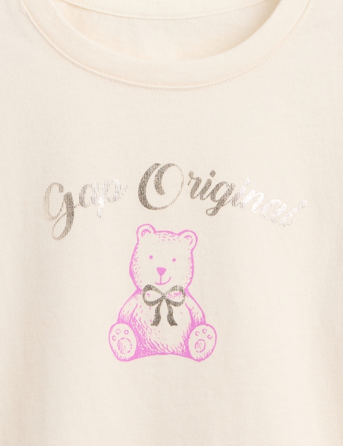 Baby & Toddler Bear Graphic Logo T-Shirt