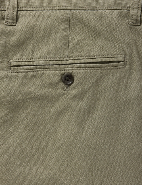 Linen-Cotton Khakis