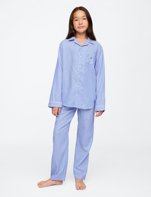 Kids Recycled Flannel PJ Set