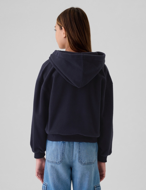 Kids Arch Logo Zip Hoodie