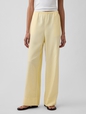 LINEN DRAWSTRING WL PANT