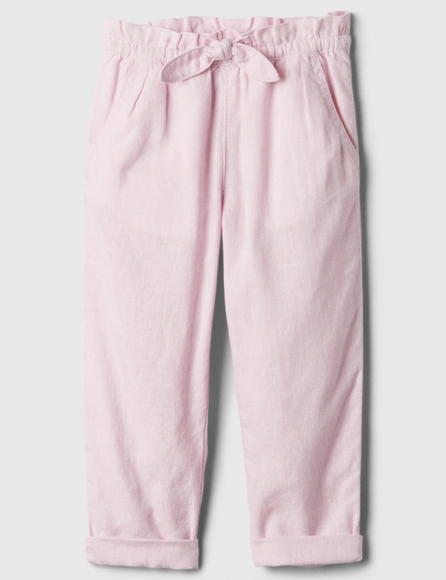 babyGap Linen-Blend Pull-On Pants