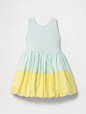Baby & Toddler Mixed Media Bubble Dress