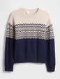 Kids CashSoft Relaxed Crewneck Sweater