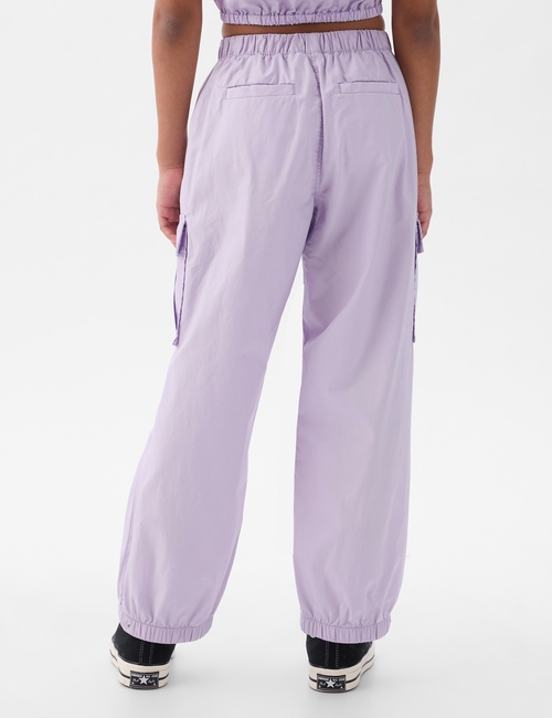 Kids Pull-On Cargo Parachute Pants