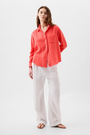 Gauze Big Shirt