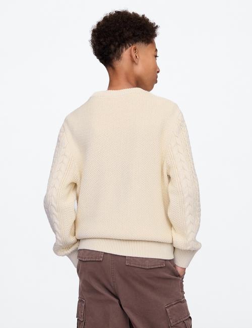 Kids Classic Cable-Knit Sweater