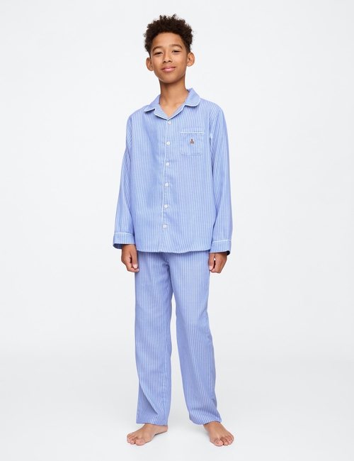 Kids Recycled Flannel PJ Set