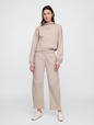 Relaxed Gap Mini-Logo Cropped Hoodie