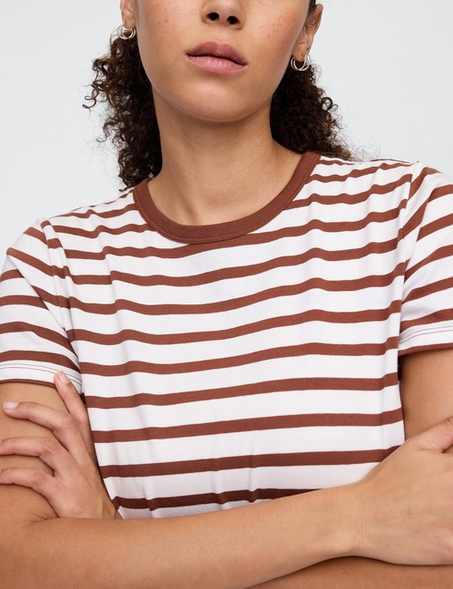 Favorite Stripe Crewneck T-Shirt