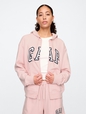Relaxed Gap Logo Zip Hoodie