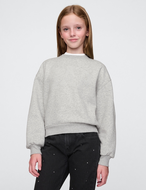 Kids Oversized Gap Logo Sweatshirt
