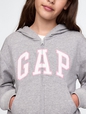 Kids Relaxed Gap Logo Zip Hoodie