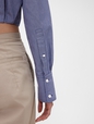 GapStudio Poplin Cropped Shirt