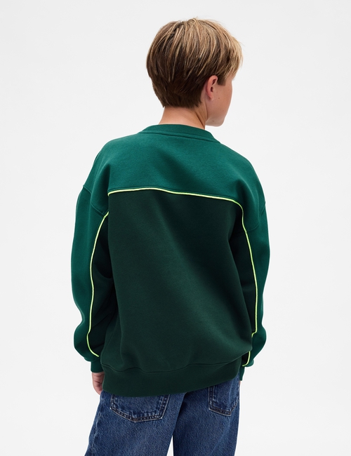 Kids VintageSoft Colorblock Logo Sweatshirt
