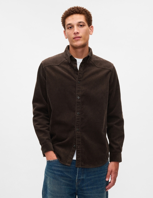 Corduroy Western Shirt